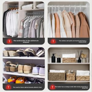 MONLEYTA | Natural樟脑丸衣柜防霉防虫去湿除味驱虫防蟑螂香薰包条块球 天然香樟木 消毒杀菌 储物箱专用