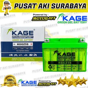 ACCU BERKUALITAS MOTOBATT MTZ5S KAGE KGGZ55S GEL BATTERY GEAR 125 ZX 130 AXELO XABRE XRIDE MX KING GTZ5S YTZ5S YTZ4V DTZ5S