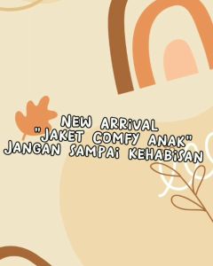 Jaket Anak Comfy Usia 4-10 Tahun / Jaket Bomber Knitt Casual Style Korean Polos