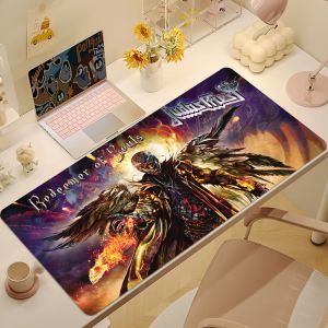 Rock Band J-Judas P-Priest Invincible Mouse Pad Non-slip Thickened MousePad Large Writing Lockedge Office Student Gaming Cushion