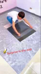 10pcs 60X60cm Vinyl Floor Sticker Self Adhesive Vinyl Tile Flooring Wear Resistant Flooring Sticker