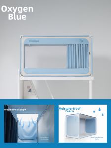 Blackout Skylight Moisture-proof Student Dorm Upper Bunk Mosquito Net Bed Curtain