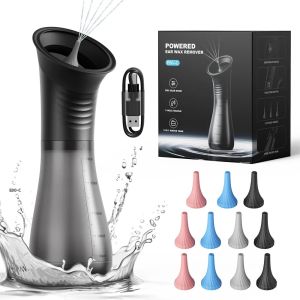 Dụng Cụ Làm Sạch Tai Bằng Nước Hệ Thống Loại Bỏ Ráy Tai Điện Với 11 Đầu Và 3 Mức Áp Lực Để Rửa Tai An Toàn