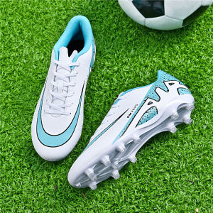Low-Top Football Shoes for Men And Women Breathable with Long Nails Artificial Grass Ag Professional Anti-Slip Sports Shoes