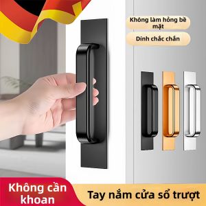 Aluminum Handle Door Pull No Drilling Strong Adhesive
