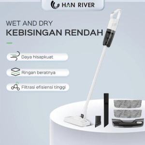 HAN RIVER/Vacuum Cleaner /5 IN1 Penyedot Debu dan Pel/Anpa Kabel Genggam /Multifungsi Vacuum Cleaner