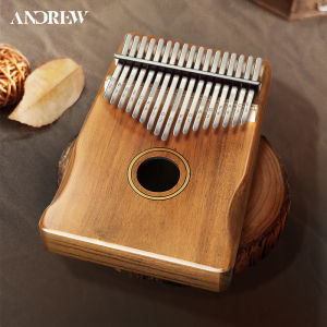 Andrew Thumb Piano Kalimba 17 Notes Beginner Closed Eye Play Instrument Solid Wood Real Wood Guitar Piano Accessories
