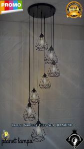 Lampu Gantung Hias inimalis Retro Clasic 7 in 1