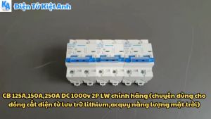 CB 125A150A200A250A DC 12V-125V 2P chính hãng màu Xanh