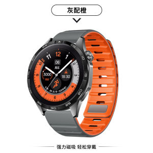 Oppo Watch X/X2 Norman Magnetic Liquid Silicone Strap Smart Watch Band Creative Sporty Replacement Wristband for OPPO Watch S And 4Pro