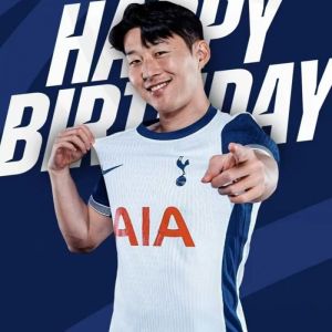 football shirt Player edition Season 2425 Tottenham Hotspur Son Heung-Min short sleeved shirt printed signature jersey fan gift