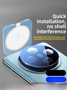 COUNTLESS | Vivo X200 Pro Phone Camera Lens Film Full Cover Tempered Glass Protection Cover Frame Ultra Clear Anti-Explosion Shockproof