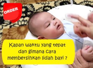 SIKAT LIDAH BAYI - FINGER TOOTH BRUSH - WITH BOX - SIKAT GIGI BAYI