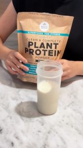 Natures Superfoods Organic Plant Protein Powder (Original) 400g l Daily Omega 3 l No Artificial Sweeteners / Flavors