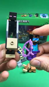 [BrickStory] LEGO Minecraft Nether & End Portal Journey (21584)(192 Pieces)
