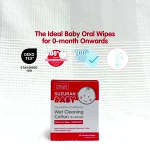 Suzuran Baby 8-Pack Absorbent Cotton Bundle