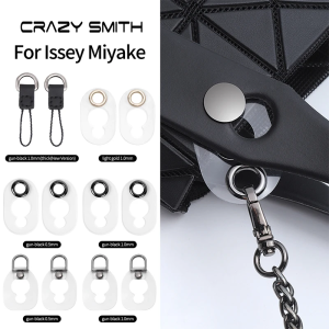 CRAZYSMITH Transformation Buckles for Issey Miyake Underarm Crossbody Replacement Bag Strap Anti-wear Buckle Bag Strap Connector