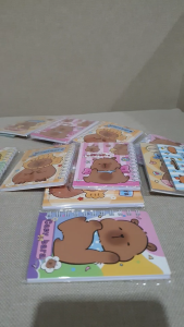 (PER 4PCS) NOTE MINI / NOTE BOOK MINI RENTENG CAPYBARA CAPIBARA KAPIBARA