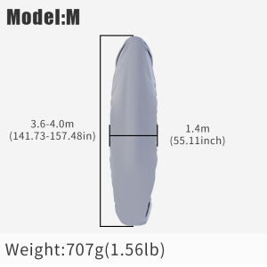 KOETSU KAYAK PROTECTIVE COVER KAYAK WATERPROOF AND DUSTPROOF SUNSHADE CANOE SURFBOARD BOAT JACKET