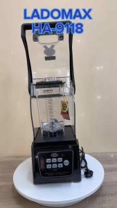 Máy xay sinh tố CÔNG NGHIỆP-CHỐNG ỒN Ladomax 2680W HA-9118 moto đồng 2 chế độ an toàn có hẹn giờ bảo hành 3 năm