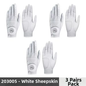 PGA | Ventilated Fingerless Leather Golf Gloves