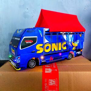 PROMO CUCI GUDANG MINIATUR TRUK OLENG TRENDING TOPIK TERMURAH FULL LAMPU DAN TERPAL