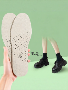 LINGMIAO | Leather Shoe Insoles Soft Bottom Comfort Breathable Sweat Absorbent Odor Resistant