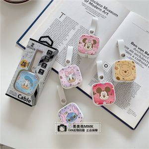 Mickey Mouse Couple Stevie Winnie Compatible  Huawei 60W Universal PD Fast Charge Type-C Data Cable Multi-Function Extendable USB Line