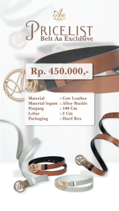 Belt Aa Exclusive by Aden Signature