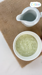 ข้าวตุ๋นคิ้วบ์ อกไก่ฟักทอง (Chicken and Pumpkin) Cubbe Baby Porridge-สำหรับเด็ก 6 เดือน+ มีอย. ฮาลาล (มีข้าว เนื้อและผักฟรีซดราย แบ่งกินได้หลายมื้อ) ขนาด 70 g.