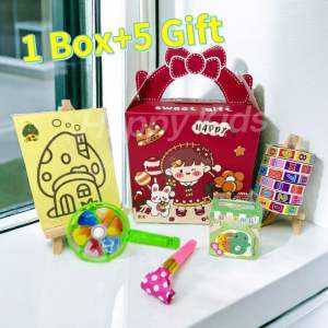 Kids Birthday Party Packs Gift Pack Goodie Bag Gift Set Door Gift Hadiah Pek Happy Children Day Parti Hari Kanak幼儿园生日伴手礼