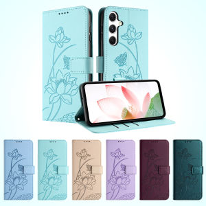 Flower Leather Wallet Case Book For Samsung Galaxy A51 A12 A22 A32 A52 A72 A13 A33 A53 A73 A14 A24 A34 A54 A15 A25 A35 A55 Cover