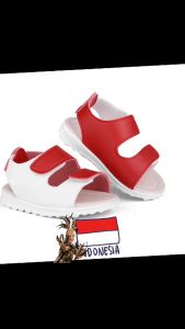 Penjualan Ramadhan Sandal Anak Perempuan & Laki-laki Merah Putih Hitam