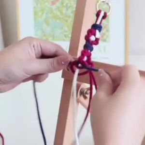 Dây Đeo Tay Dệt Hoa Cúc Họa Mi Dây Đeo Điện Thoại Thời Trang Móc Khóa Treo Dây Đeo Điện Thoại Thông Thường Phụ Kiện Dây Đeo Điện Thoại