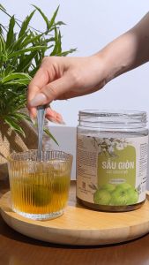 Nước sấu ngâm - sấu bánh tẻ ngâm đường đặc sản Hà Nội