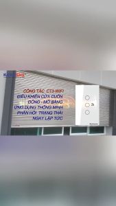 Công tắc wifi điều khiển cửa cuốn qua điện thoại WIFI 06A