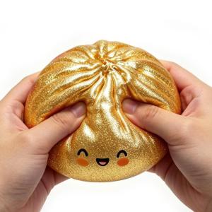2026 Upgrade Dumpling Mystery Box Colorful Dumplings Stress Balls Fidget Sensory Toy Glitter Dumpling