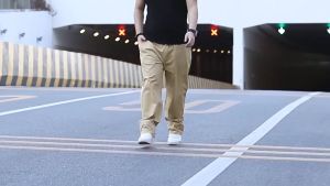 2XL 5XL 8XL Plus Size Casual Pants Elastic Belt Drawstring For Men Large Straight Tube Increase And Lengthen The Loose Version 30-53inchs