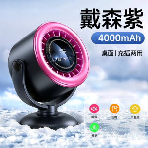 SHEEXI | Oscillating Mini USB Rechargeable Electric Fan