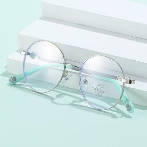 [MỚI - VOUCHER 15%] [TRẺ EM] Gọng Kính cận thời trang bàn chân Cún cho bé dưới 25kg tròng sẵn chống as xanh có thể thay tròng mã Y6200 - kheshop