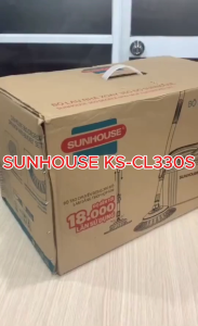 Bộ lau nhà xoay 360 SUNHOUSE KS-CL330S - Bông Microfiber - Hàng chính hãng