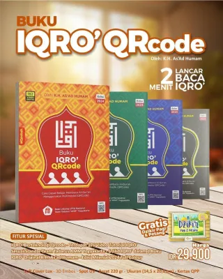 Buku Iqro Cara Cepat Membaca Al-Quran (Edisi Milenial)