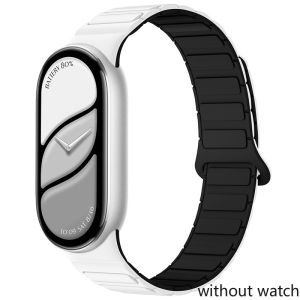 Magnetic Wirstband for Mi Band 10 9 8 Sports Silicone Strap Watch for Xiaomi Mi Band 10 9 8 NFC Band Bracelet Accessories