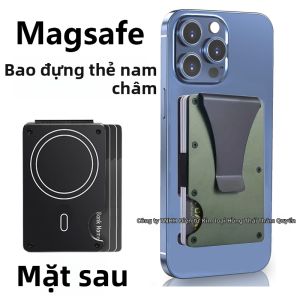 MLZH | Ví Bảo Vệ RFID Dùng Từ Magsafe