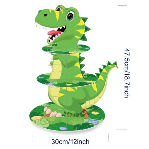 Creative Digital Dinosaur Theme Birthday Cake Decorative Candles for Boys Cartoon Party Series Independently Packaged