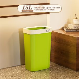 Stylish Lidless Commercial Waste Bin 25L