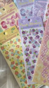 bloomingyourdays Stiker Pita Laser Gradasi Hati Gaya Korea Untuk Dekorasi Kartu DIY photocard pc sticker confeti