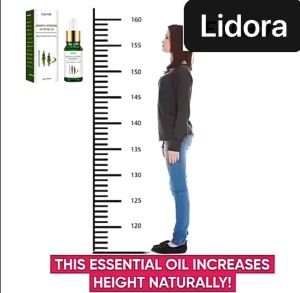 (Buy 1 Take 1) Original Lidoria Height Growth Essential Oil Natural Height Increase Promotes Bone Health Stimulates Growth For Teens & s