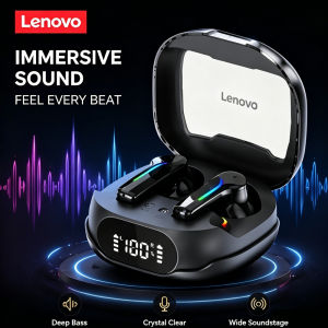 Lenovo | Lenovo TG101 Gaming Headset Bluetooth6.0 Wireless Earphone Low Latency Noise Reduction Esport Headphone Original Version Lenovo