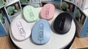 Wireless Mouse Bluetooth 2.4Ghz Receiver Optical Adjustable Wireless Mice Rechargeable for PC Laptop Computer Desktop Tetikus Bluetooth Tetikus Wireless Tetikus Laptop